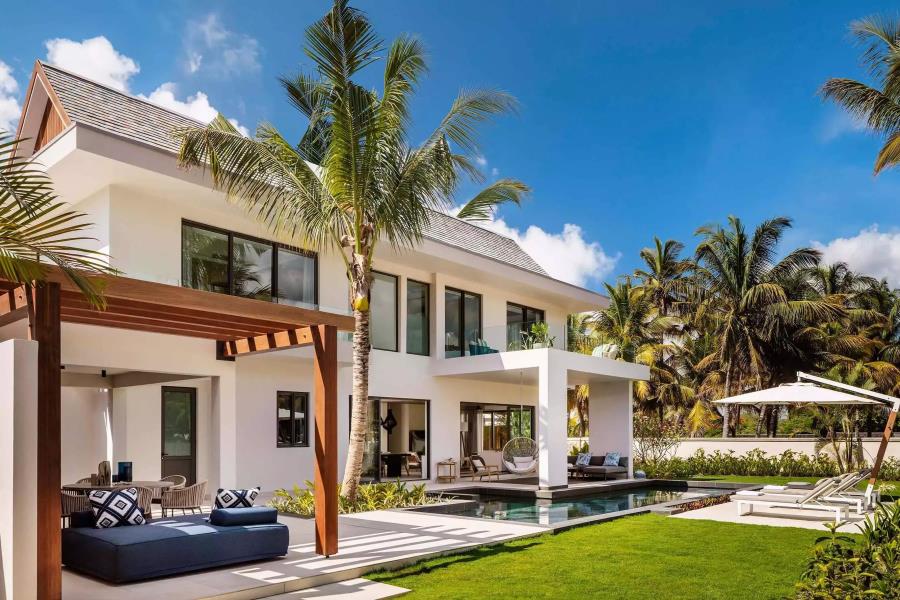 Villa One at One and Only Le Saint Geran on the Belle Mare peninsula in Mauritius