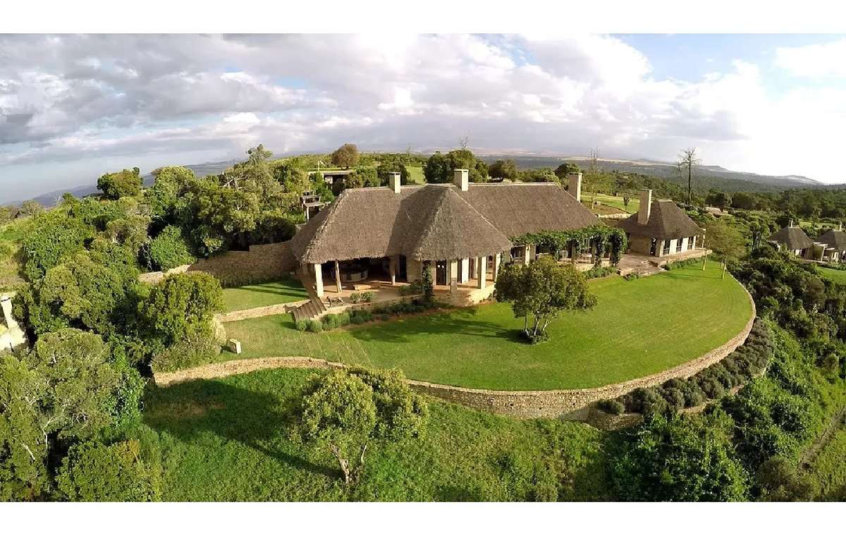 Sirai House, an exclusive use private villa in Laikipia in Kenya