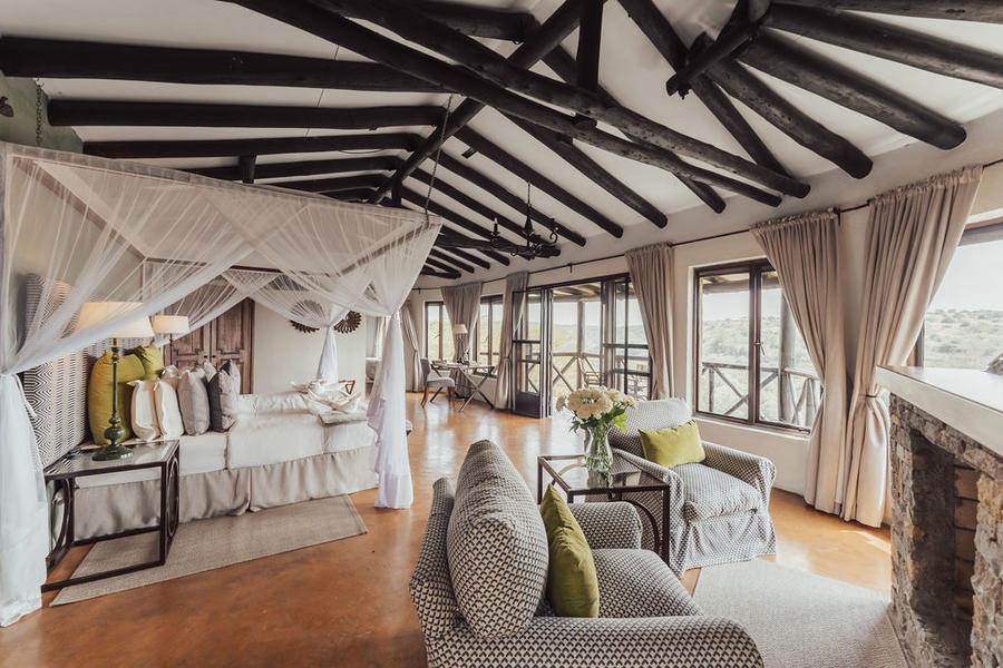 The Emakoko lodge inside Nairobi National Park, Kenya
