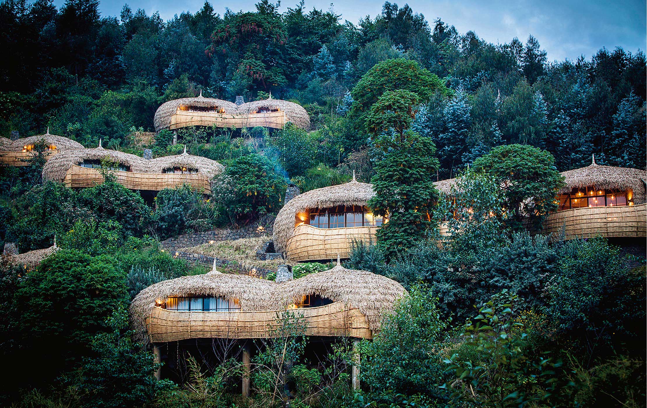 Bisate Lodge at Volcanoes National Park, Rwanda