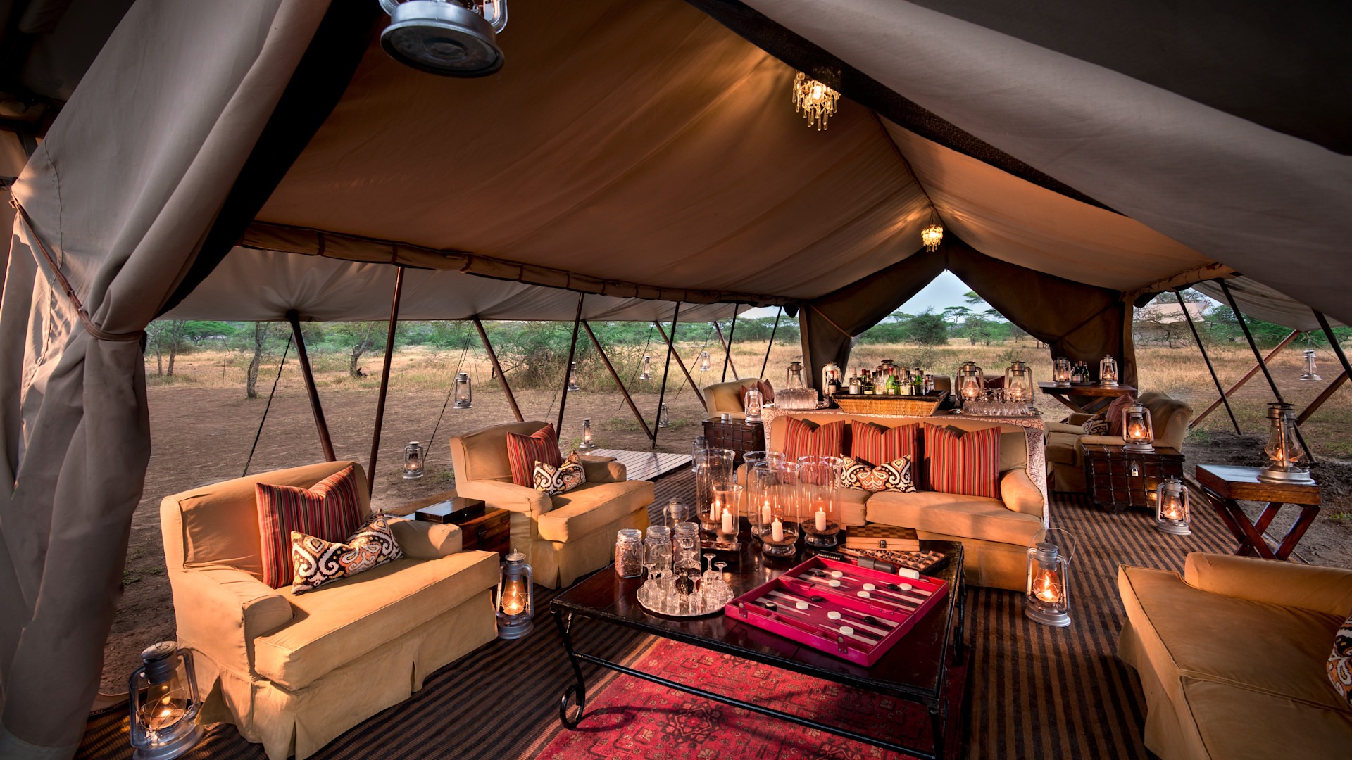 &Beyond Serengeti Under Canvas mobile tented camp, Tanzania