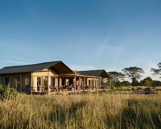 Tambarare tented camp on the Ol Pejeta Conservancy, Laikipia, Kenya
