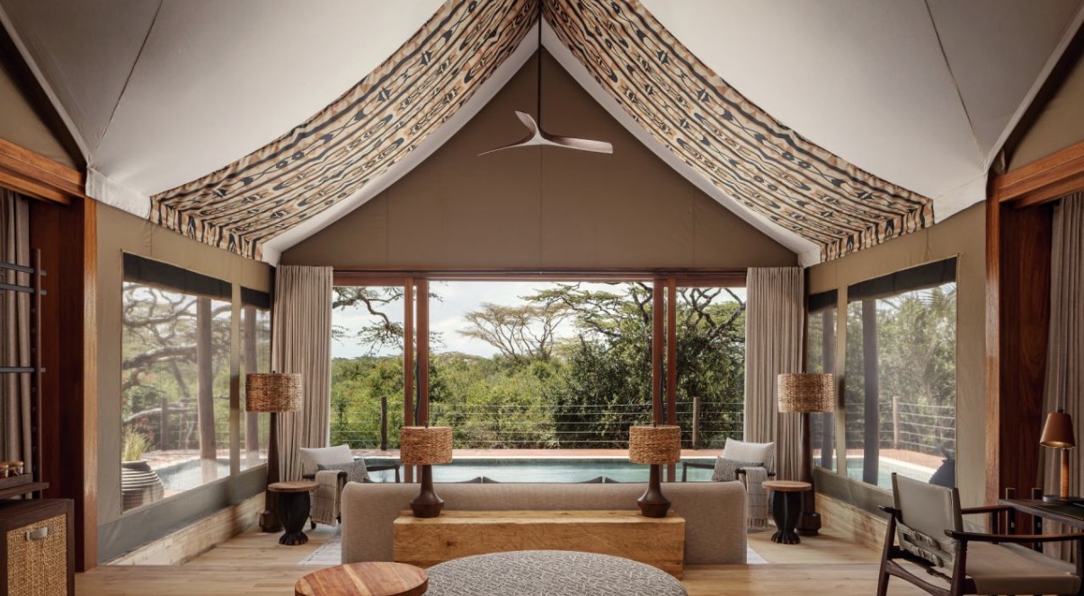 JW Marriott Mount Kenya Rhino Reserve Safari Camp in Solio, Kenya