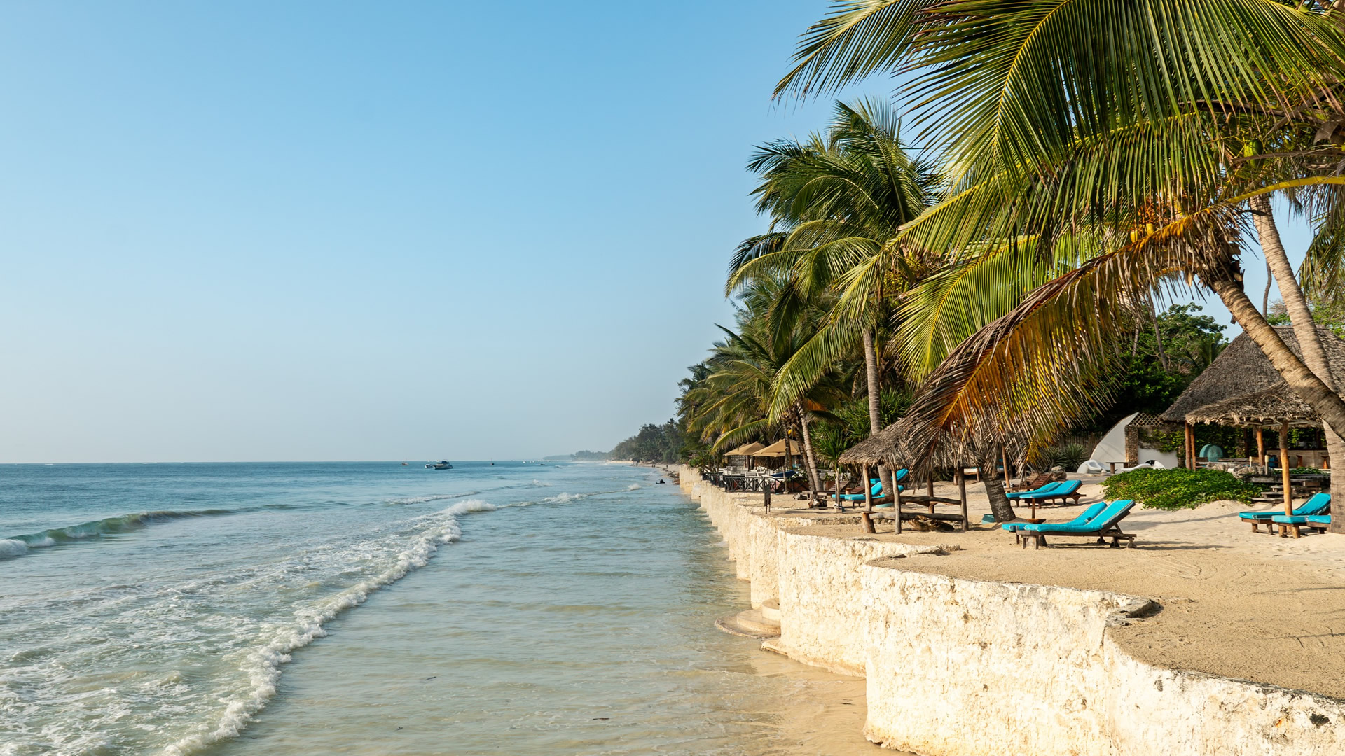The Kenyan coast near Lamu
